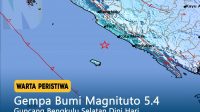 Gempa Bumi Magnituto 5.4 Guncang Bengkulu 5,4 Guncang Bengkulu Selatan Dini Hari Tadi