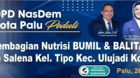 NasDem Palu Gelar 2 Program Cerdas di Hari yang Sama