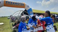 Kejurnas Paramotor, Atlet Sulteng Kembali Rebut Dua Medali Emas Dan Satu Perunggu