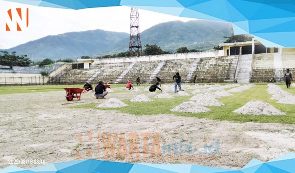 Liga 2 Semakin Dekat, Lapangan Gawalise Dikebut Pengerjaannya