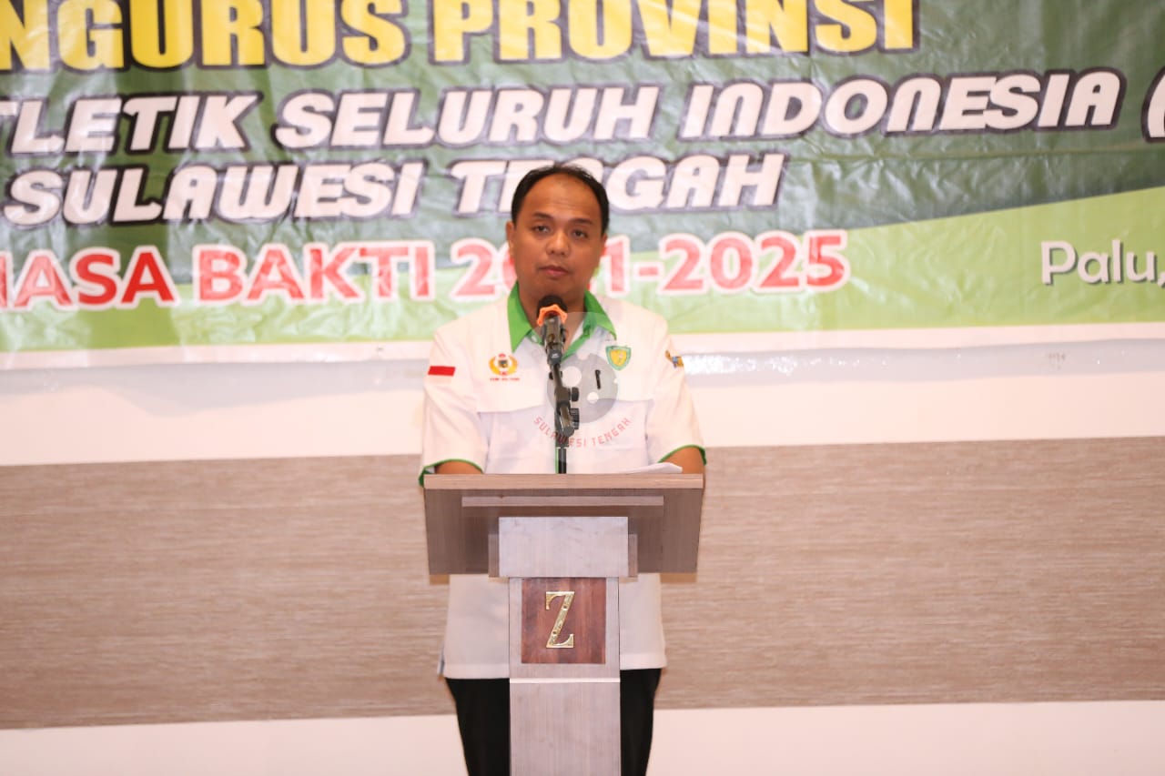 Fiadul Keteng Resmi Nakhodai Pengprov PASI Sulawesi Tengah