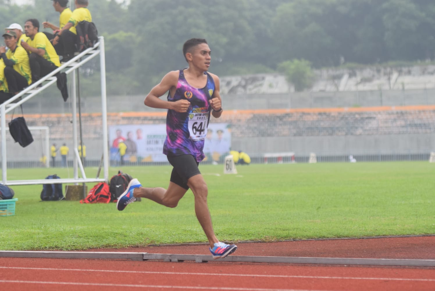 Nofeldi Petingko, Pelari Asal Sulteng Finish Pertama Pada Nomor 10 K, Lolos Kualifikasi PON 2024