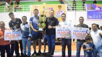 Nizar, Bola Voli Adalah Cabang Olahraga Yang Paling Di Gemari, Dalam Sambutannya Pada Penutupan Kegiatan Open Turnamen Bola Voli Gubernur Cup IV Bola Voli