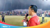 Laga Final Turnamen Sepakbola Mini Piala M Nizar Rahmatu Cup Dibanjiri Ribuan Penonton Sepakbola mini