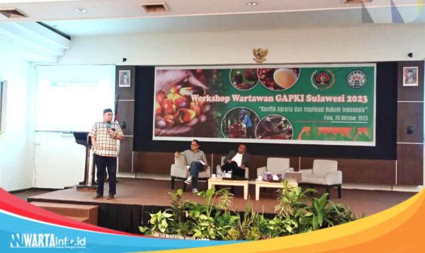 PWI Sulteng dan GAPKI Sulawesi Gelar Workshop Konflik Agraria dan Implikasi Hukum di Indonesia PWI