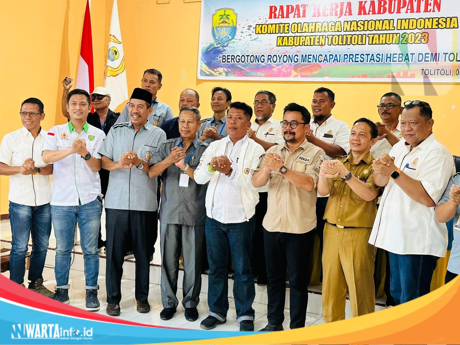 KONI Tolitoli Gelar Musorkab, Plt Ketua Koni Idrus Sahar : 26 Delegasi Cabor Ikut Ambil Bagian Musorkab KONI Tolitoli