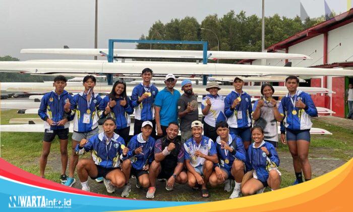 Dayung Sulteng Raih 4 Emas 1 Perak BK PON, Tembus Peringkat Kedua dari 26 Provinsi Dayung Sulteng