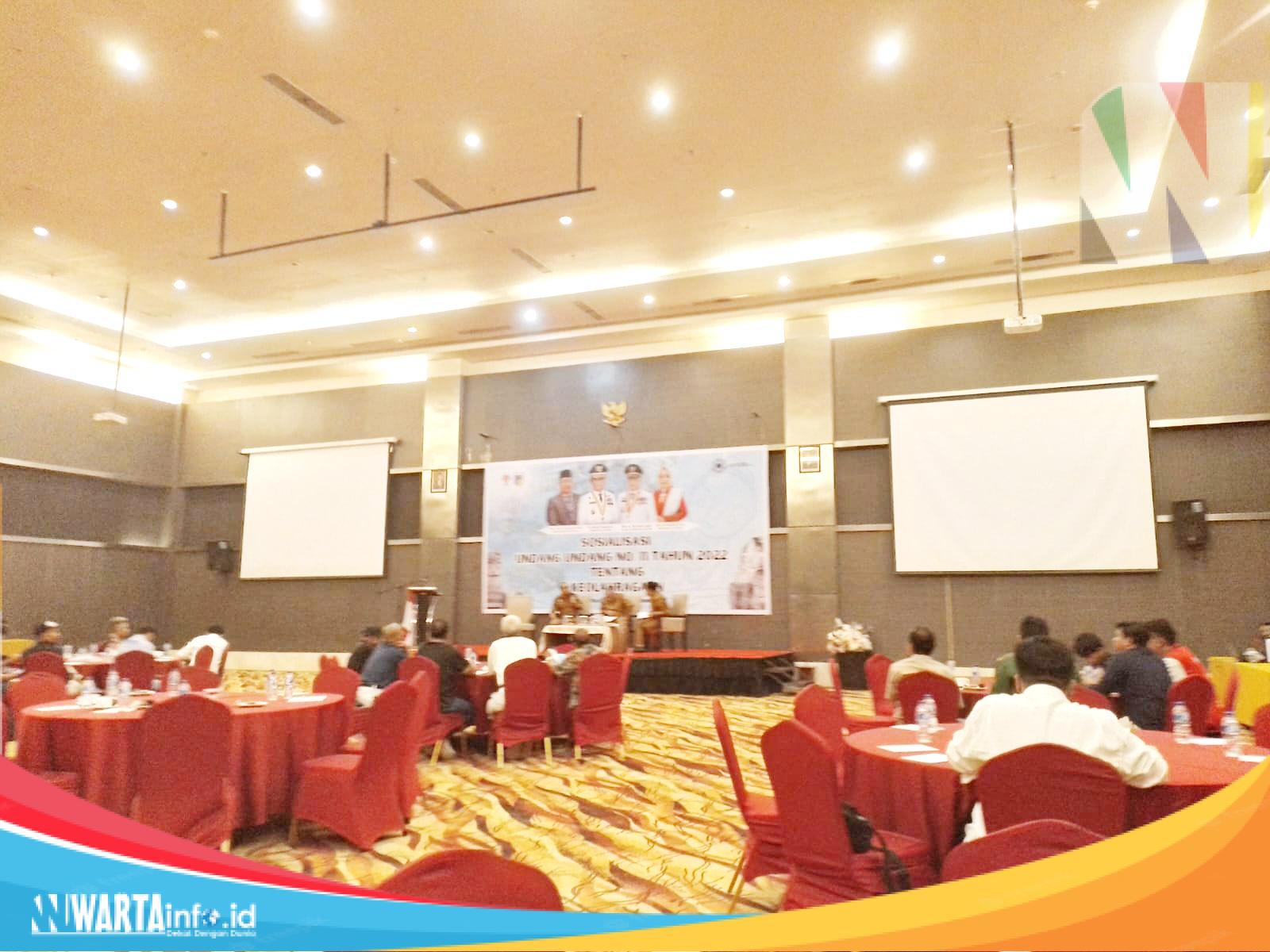 MIRIS ! Sosialisasi UU Minim Dihadiri Cabor, Dispora Sulteng Ingin Ambil Alih Kewengan KONI Sosialisasi