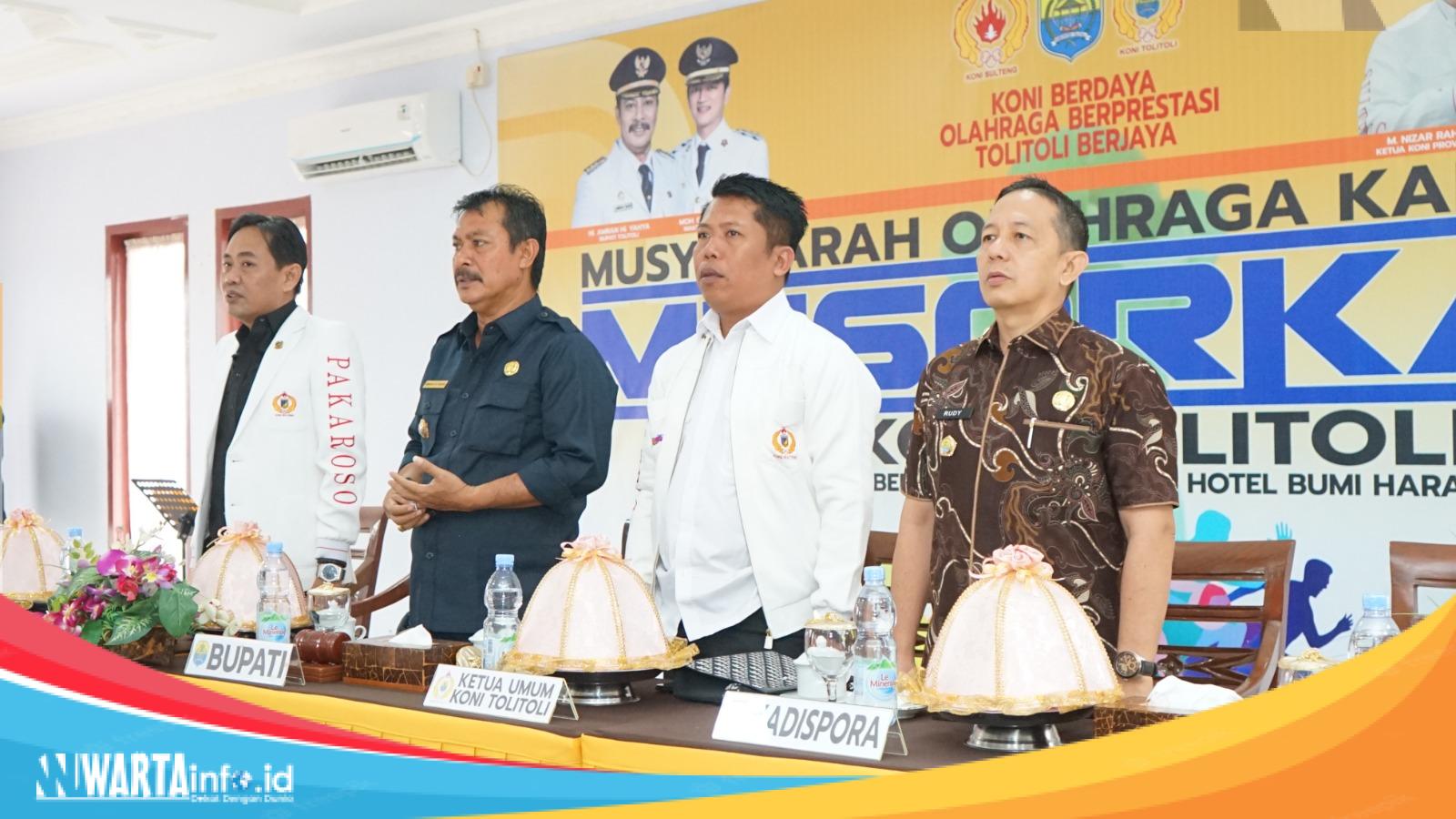 Amran H Yahya Terpilih Aklamasi , Idrus Sahar : Itu Adalah Pilihan Yang Tepat Untuk Koni Tolitoli Amran Hi Yahya terpilih secara Aklamasi ketua Koni Tolitoli