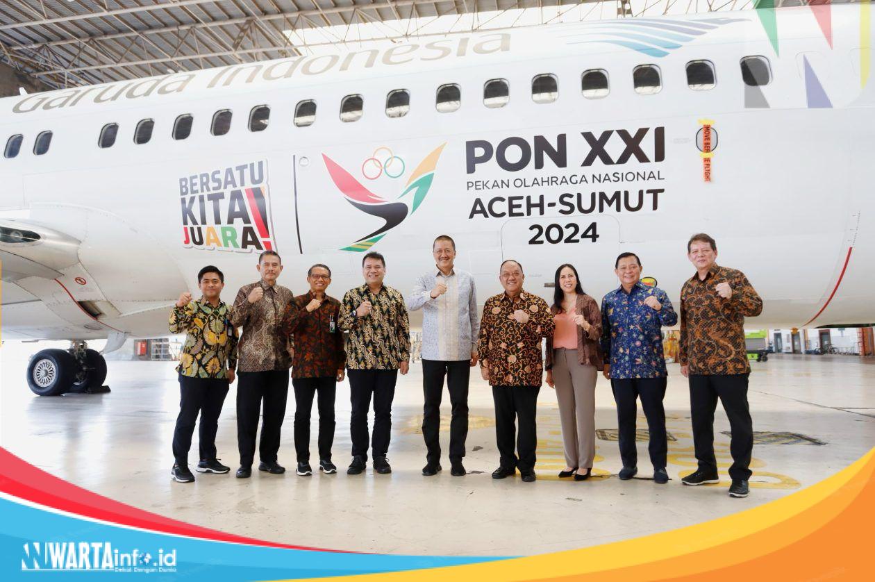 Kerja Sama KONI Pusat dan Garuda Indonesia Siap Sukseskan PON XXI Aceh-Sumut PON XXI Aceh - Medan