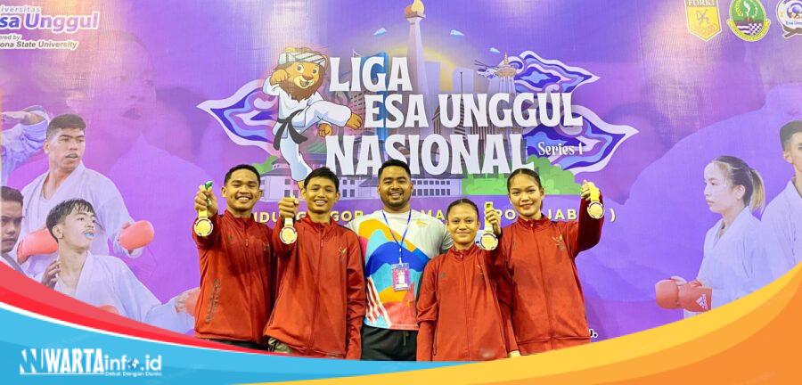 Kejuaraan Karate Antar Universitas Se Indonesia, Kontingen Sulteng Boyong 8 Emas Karateka