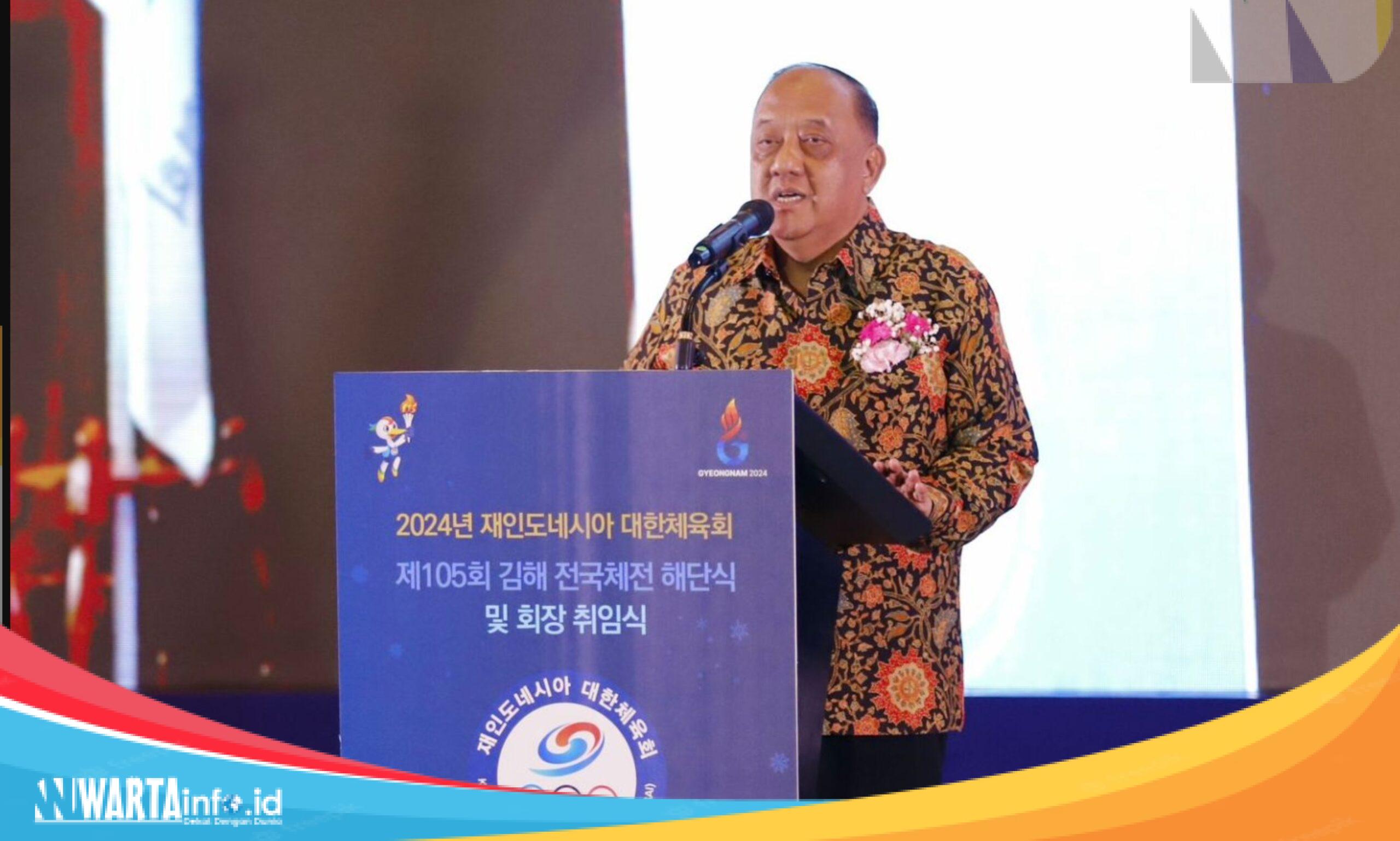 Ketum KONI Pusat Harapkan Kolaborasi Dewan Olahraga Korea di Indonesia Dalam Mengembangkan Potensi Keolahragaan Ketua Umum Koni Pusat