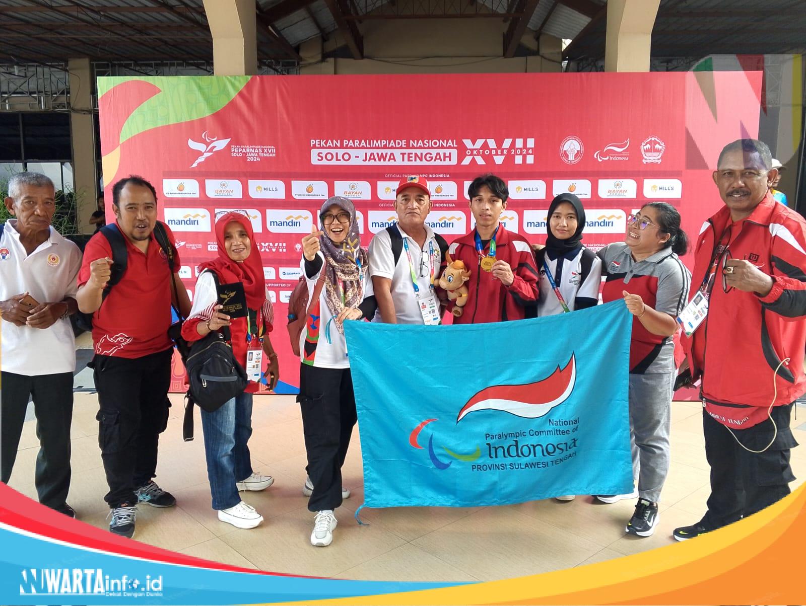 Kontingen Sulteng Tambah Emas Peparnas dari Para Tenis Meja Dan Para Taekwondo Peparnas