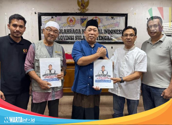M. Nizar Rahmatu Resmi Mendaftar Calon Ketum KONI Sulteng Pendaftaran Ketua Umum Koni Sulteng