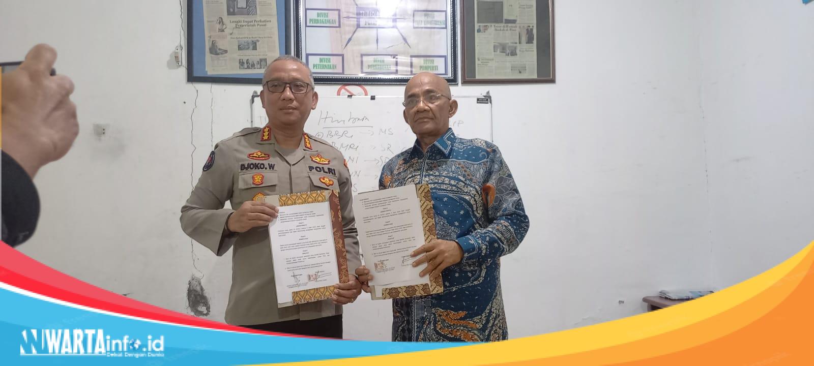 PWI dan Polda Sulteng Komitmen Bangun Kolaborasi Melalui Program SIIP PWI